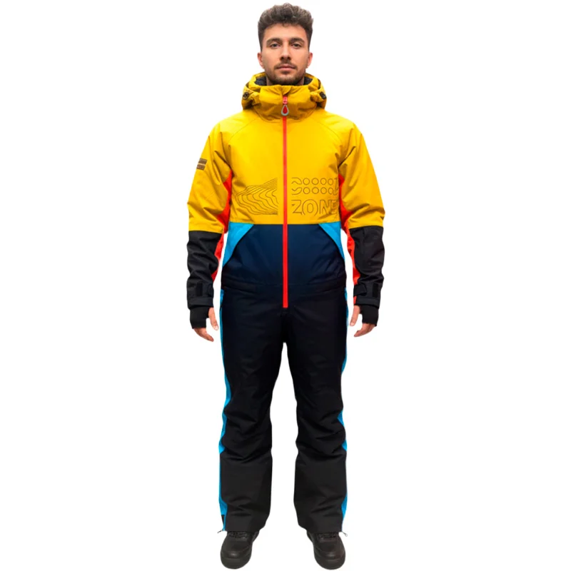 Комбинезон COOl ZONE PABLO KN2130 карри черный ярко голубой оранжевый от магазина Супер Спорт