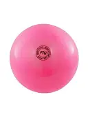 Мяч для художественной гимнастики (15 см, 280 гр, розовый) от магазина Супер Спорт