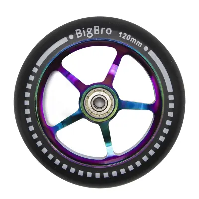 картинка Колесо для самоката BIG BRO алюминиевое 120*24 мм 