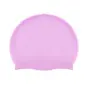 картинка Шапочка для плавания BIG BRO для длинных волос cap-65 светло фиолетовая 